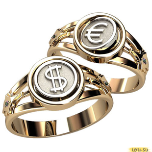 Золотое кольцо-печатка (перстень), 585 пробы с фианитом, 3076
