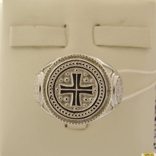 Серебряное кольцо-печатка (перстень), 925 пробы без камней 2200000413253