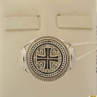 Серебряное кольцо-печатка (перстень), 925 пробы без камней 2200000415059