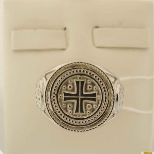 Серебряное кольцо-печатка (перстень), 925 пробы без камней 2200000415066