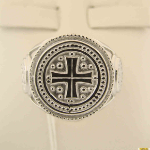 Серебряное кольцо-печатка (перстень), 925 пробы без камней 2200000416261