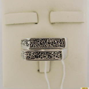 Серебряное кольцо-печатка (перстень), 925 пробы без камней 2200000104717