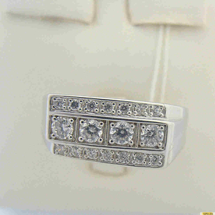 Серебряное кольцо-печатка (перстень), 925 пробы с фианитом, 2200000301147