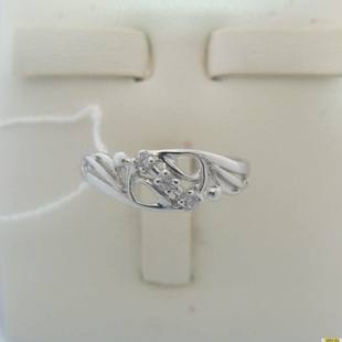 Серебряное кольцо 925 пробы с фианитом, 2200000447333