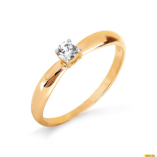 Кликните для увеличения изображения Кольцо с Swarovski Zirconia Т142017105 585 пробы 18 1.65г.